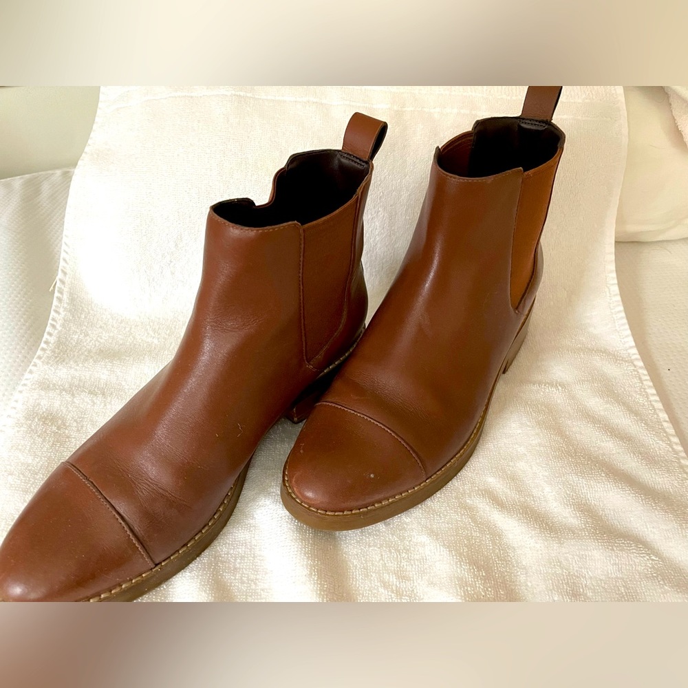 Cole Haan Chocolate Brown Waterproof Mara Grand Chelsea boots